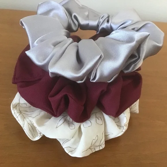 SOLD❗️Set of 3 Handmade Scrunchies - Picture 1 of 4